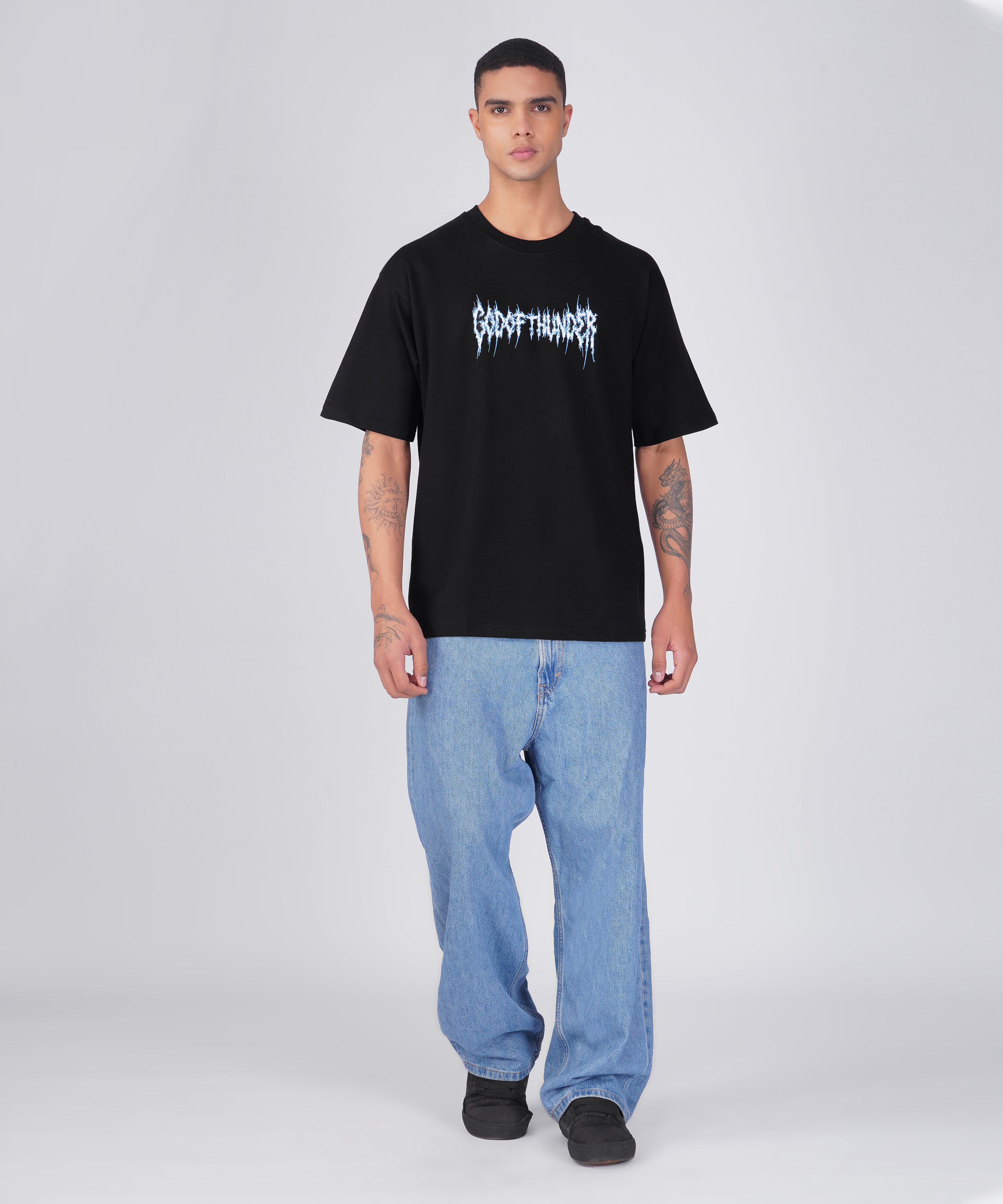 "GOD OF THUNDER" OVERSIZED TSHIRT