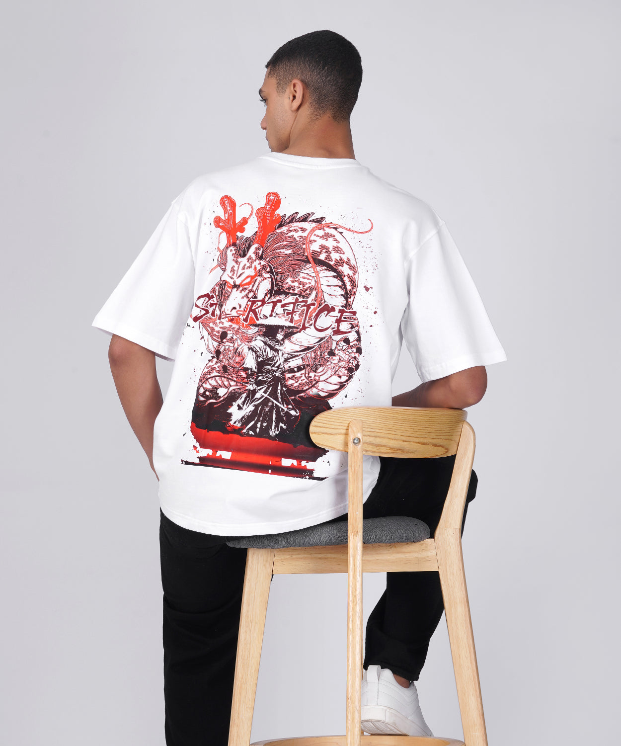 “SACRIFICE” OVERSIZED TSHIRT