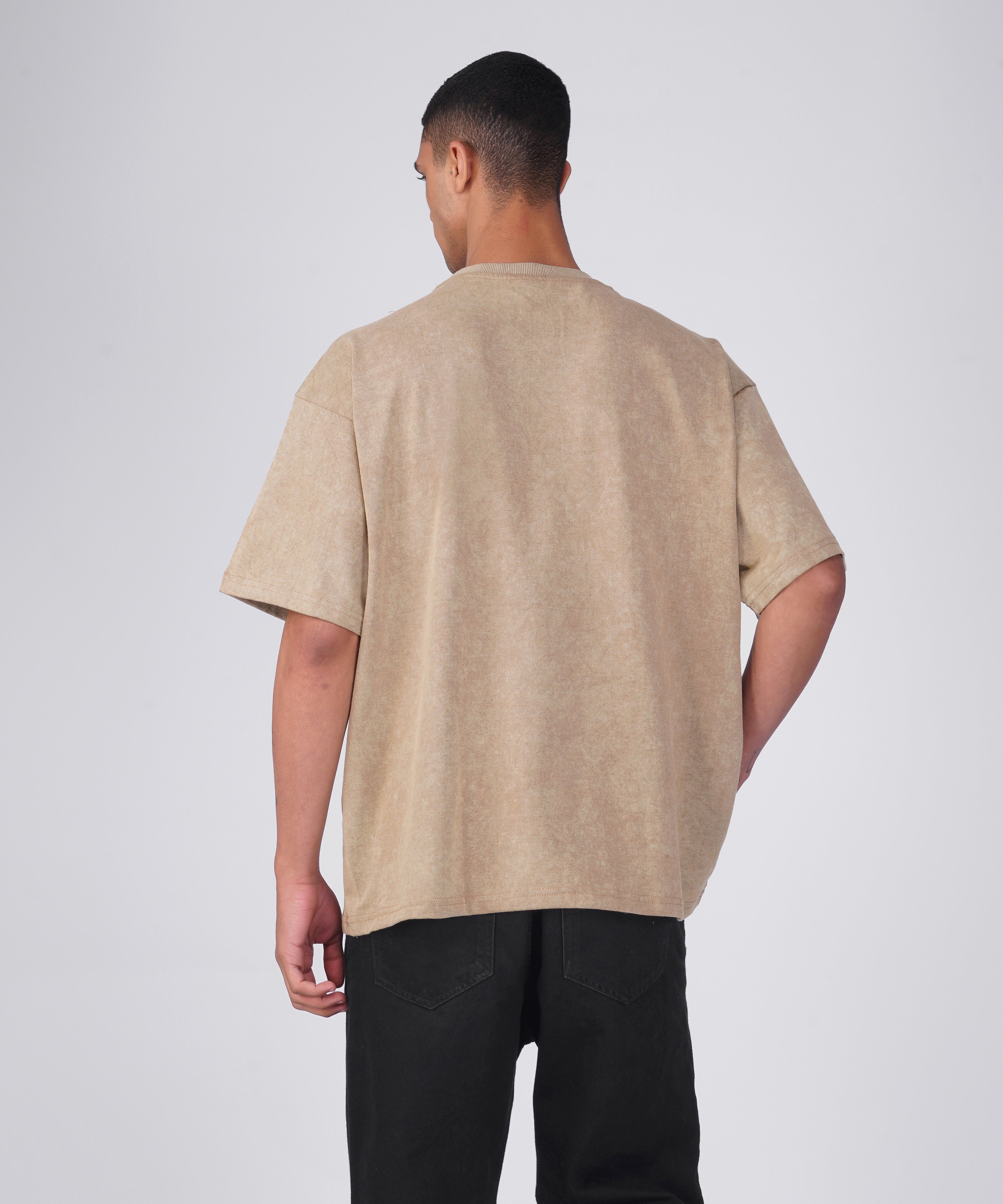 “REBELLION” OVERSIZED ACID WASH TSHIRT