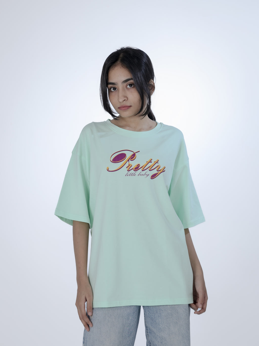 Pretty Little Baby Oversized T-shirt For Girls
