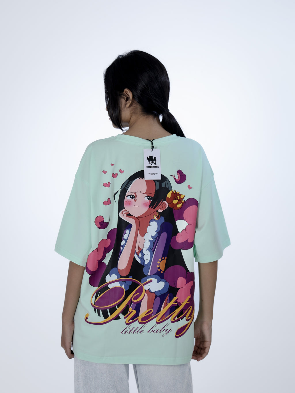 Pretty Little Baby Oversized T-shirt For Girls