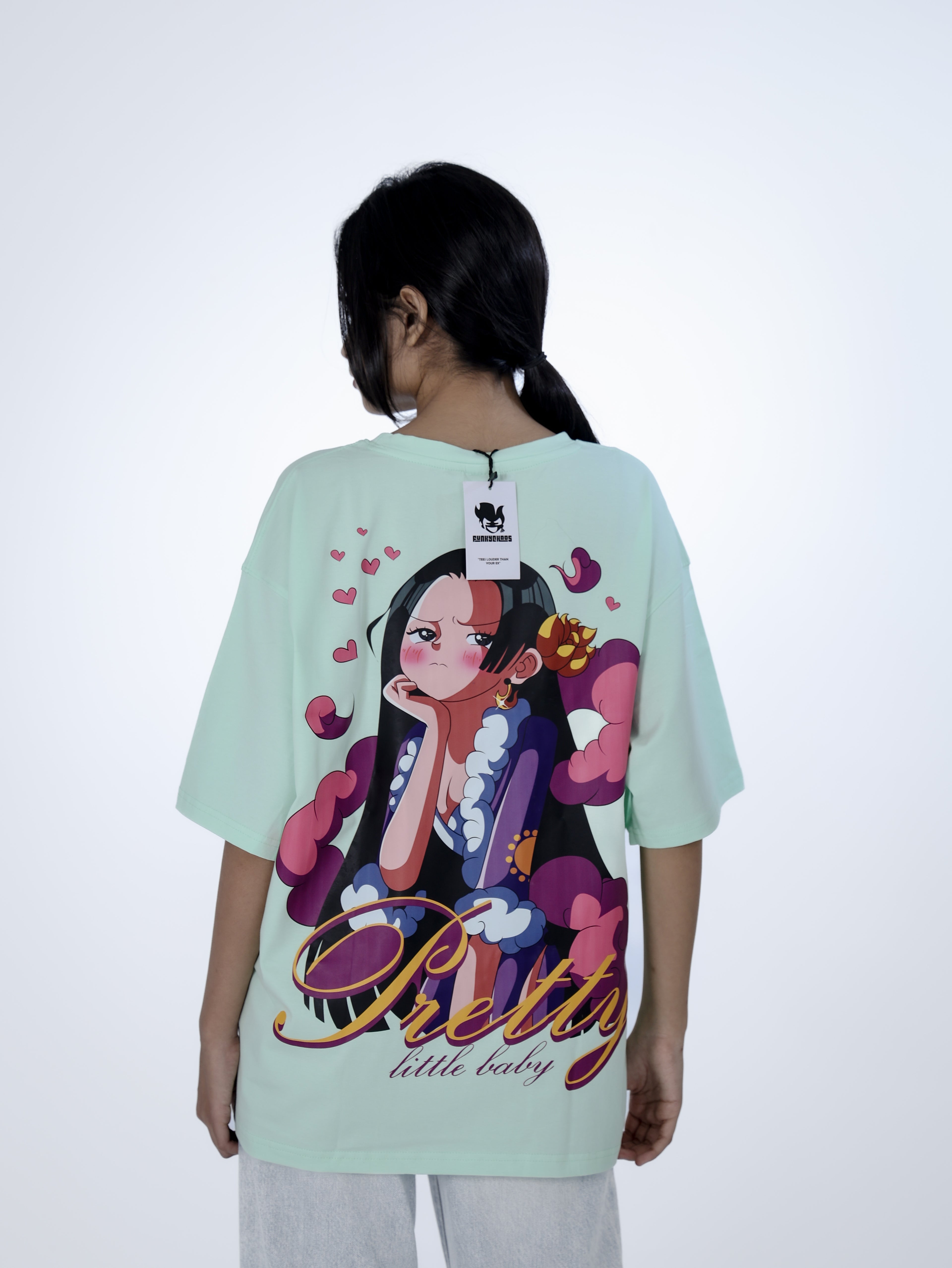 Pretty Little Baby Oversized T-shirt For Girls