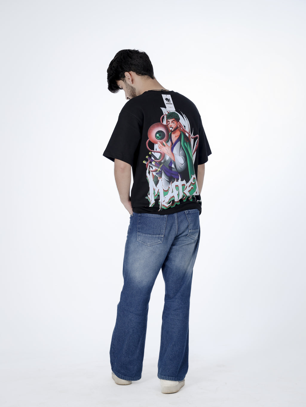 “MATER - Dark Realm Oversized Graphic Tee” UNISEX FIT