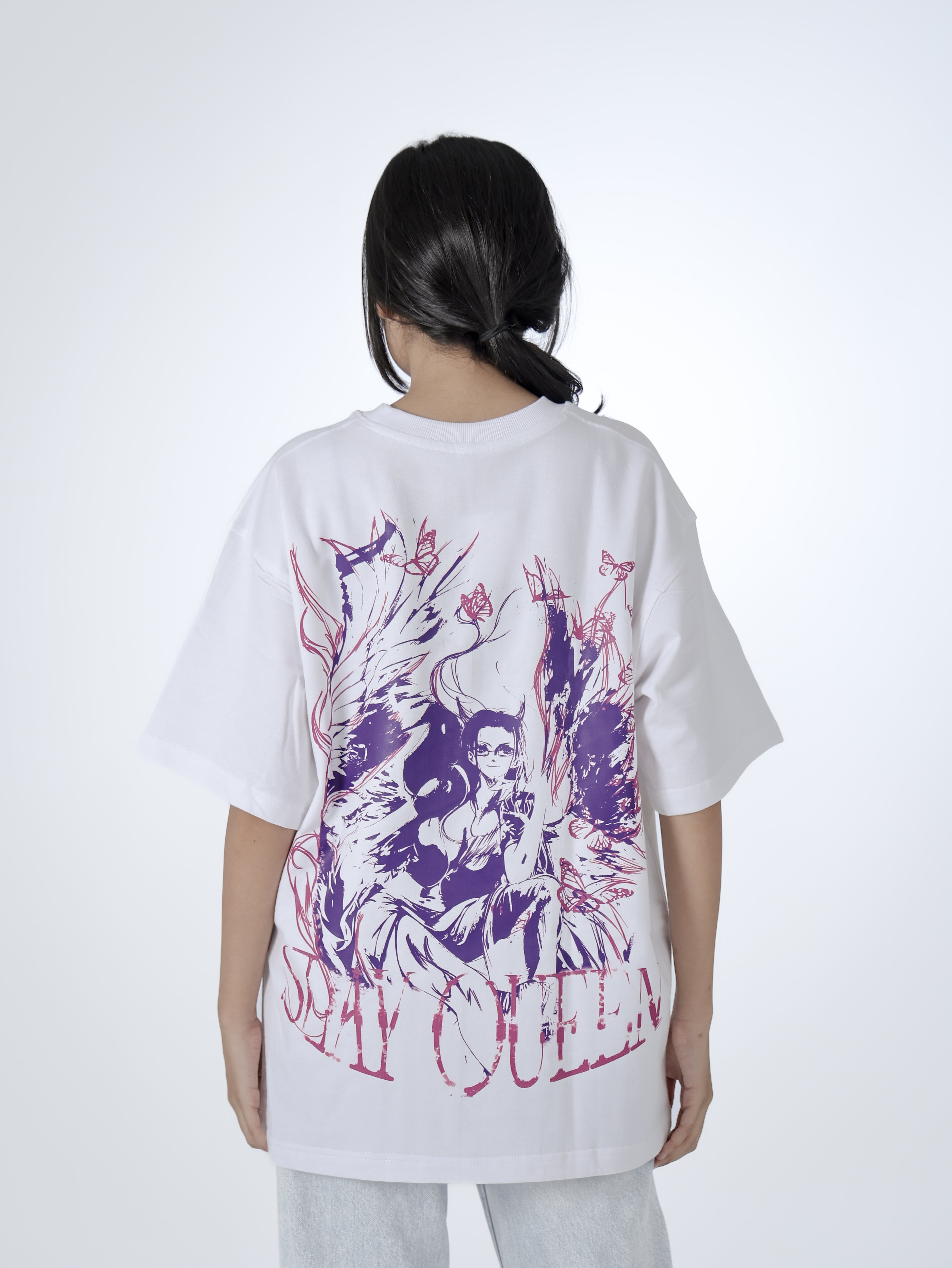 “Slay Queen” By Funkychaos Heavyweight Oversized Tee