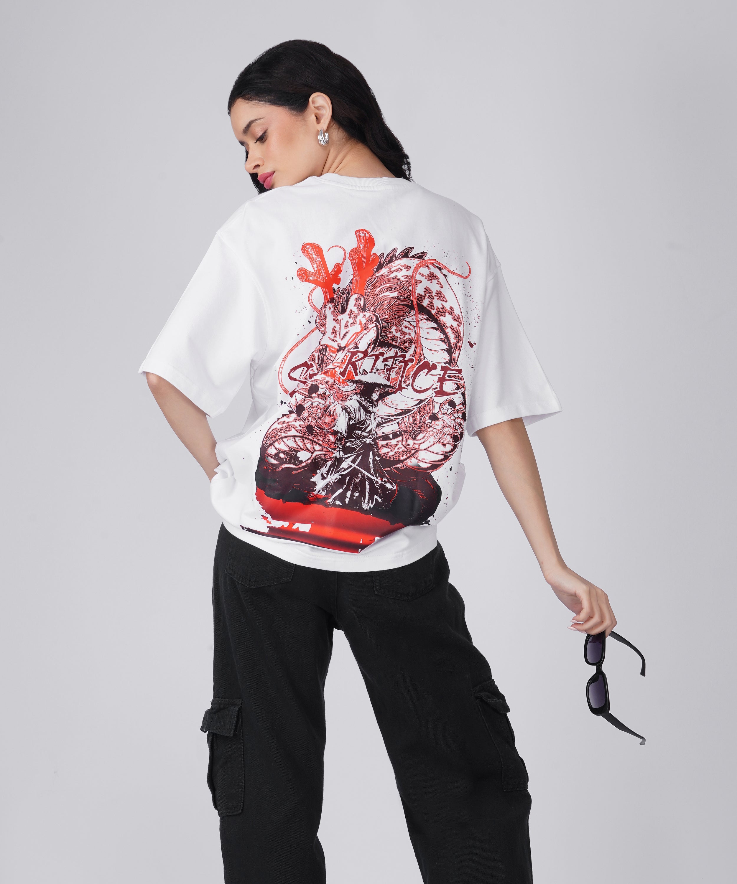 “SACRIFICE” OVERSIZED TSHIRT