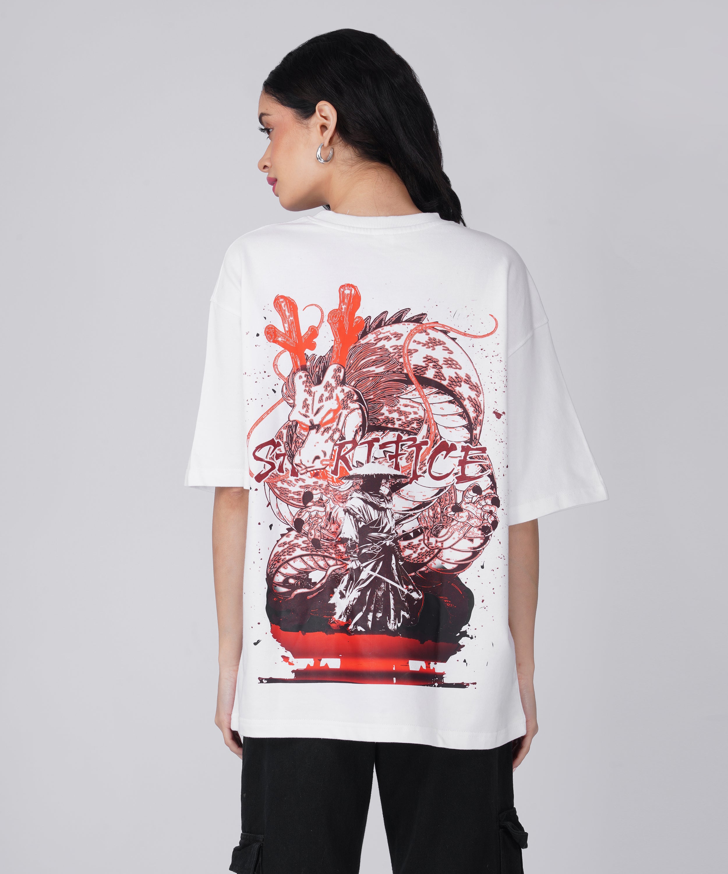 “SACRIFICE” OVERSIZED TSHIRT