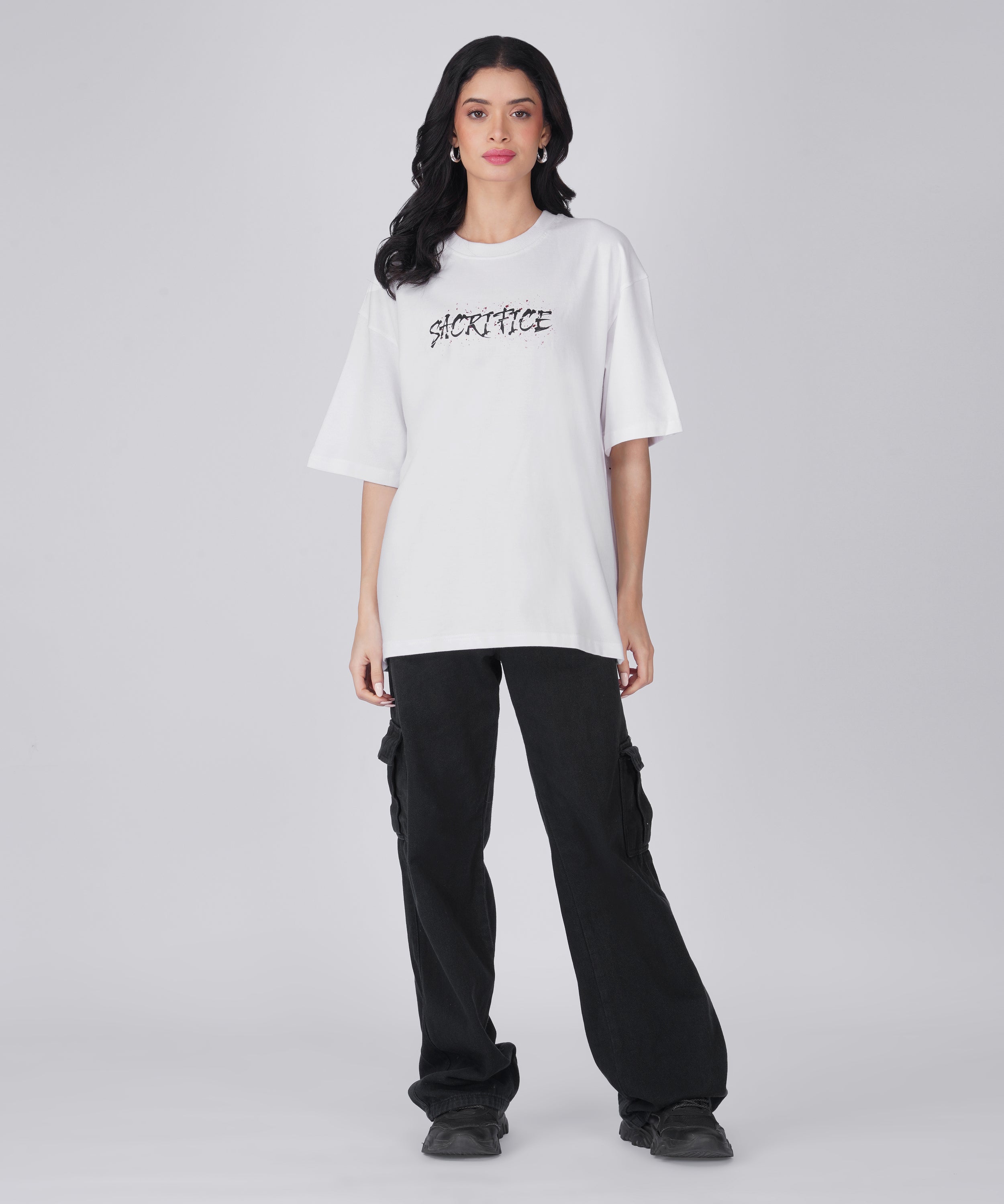 “SACRIFICE” OVERSIZED TSHIRT