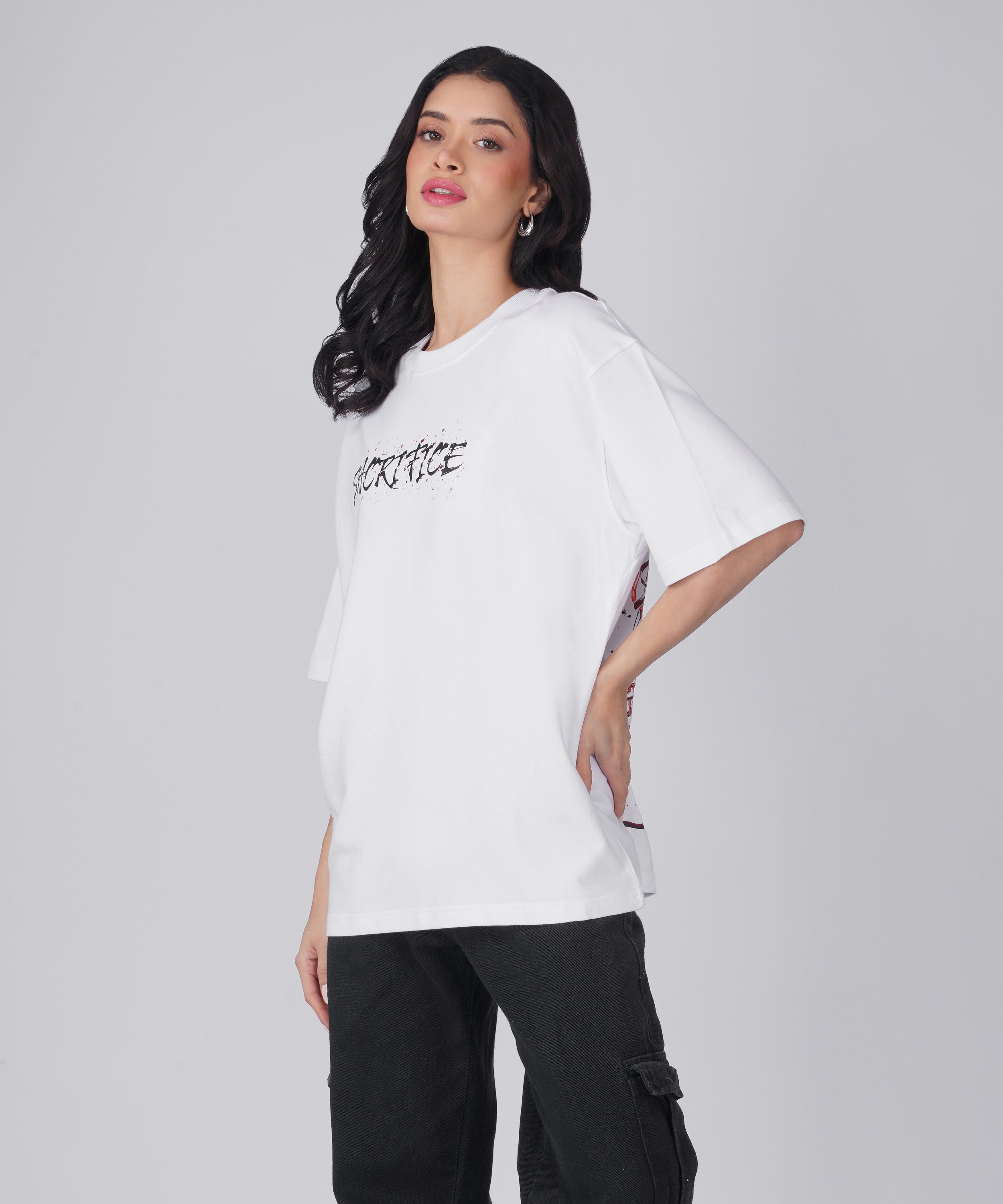 “SACRIFICE” OVERSIZED TSHIRT