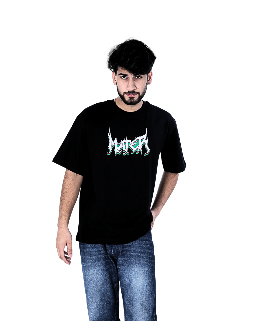 “MATER - Dark Realm Oversized Graphic Tee” UNISEX FIT