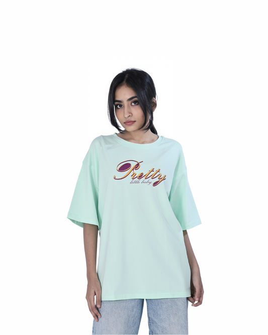 Pretty Little Baby Oversized T-shirt For Girls